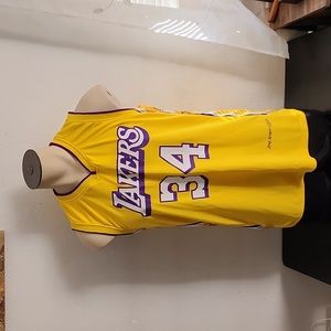Lakers 34 Shaq Jersey XL - O'neal